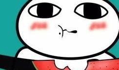 小白人头像吃瓜