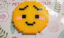 吃瓜表情拼豆,趣味创意，解锁快乐新方式